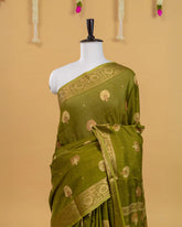 SC3649 - Dola Silk Saree Embossed Digital Print